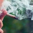Marijuana Joint Smoking