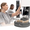 Planmeca and Bego announced a collaboration in which Bego's materials have been validated for the Planmeca Creo C5 dental 3D printer. Image courtesy of Planmeca and Bego.