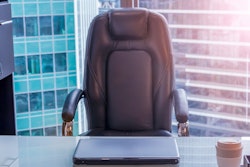 Empty Chair Exec Skyscrapers