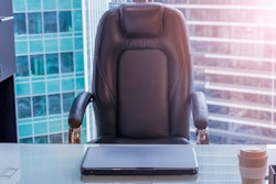 Empty Chair Exec Skyscrapers