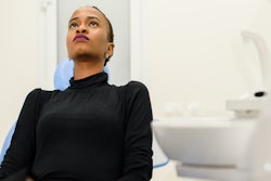 Female Patient Dental Chair