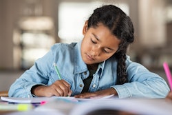 Girl Studying