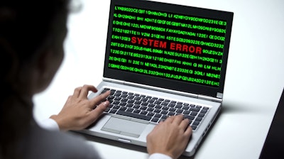 System Error Cyberattack