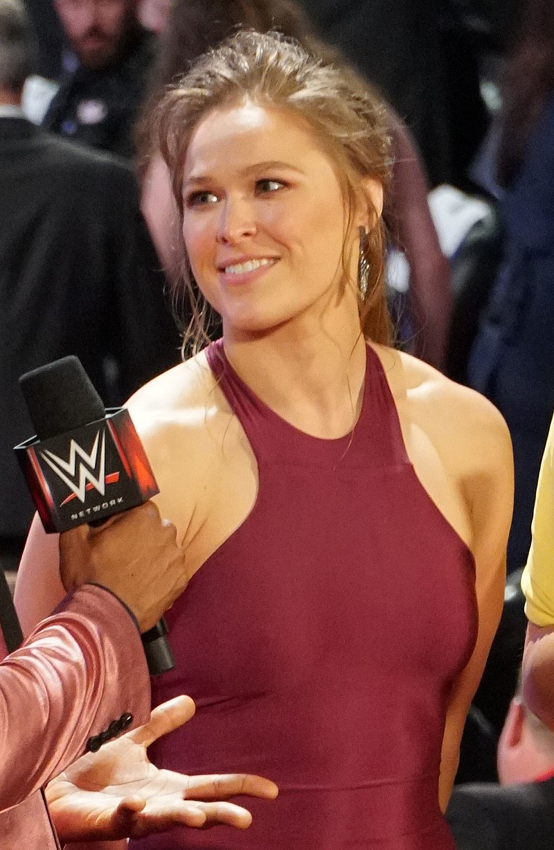 Ronda Rousey. Image courtesy of Wikipedia.