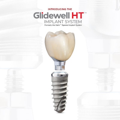 The Glidewell HT implant system. Image courtesy of Glidewell Laboratories.