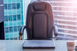 Empty Chair Exec Skyscrapers