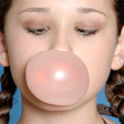 Girl Bubble Gum Social