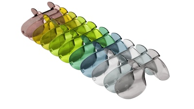 Ease-In-Shields Laser Protection eyewear. Image courtesy of Ultradent Products Inc.