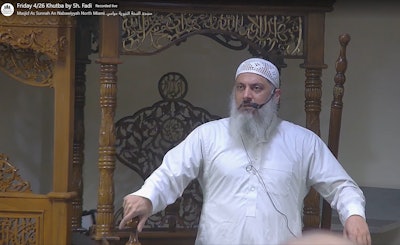 Dr. Fadi Kablawi. Image courtesy of Masjid As Sunnah An Nabawiyyah North Miami/Facebook.