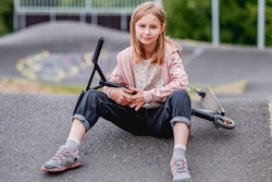 Girl Scooter