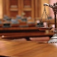 Justice Scales Courtroom