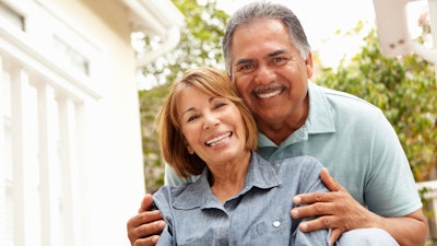 Older Couple Smiling