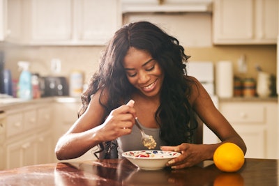 Breakfast Woman