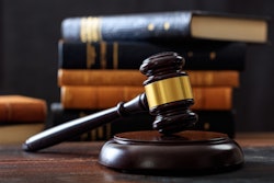 Law Books Gavel