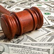 Lawsuit Gavel Money