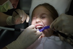 Scared Girl Pain Dental