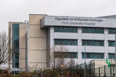 Cork University Hospital is a teaching facility with 800 beds. It was founded in 1978. Photo courtesy of AG News/Alamy Stock Photo.