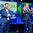 Jon Fidler and Heidi Arndt. Image courtesy of the Dykema DSO Industry Group.