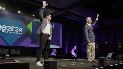 Dr. Saam Zarrabi and Jeff Adams. Image courtesy of the Dykema DSO Industry Group.