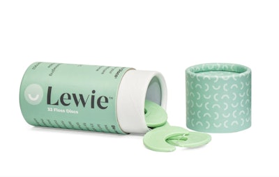 Lewie floss discs. Image courtesy of Lewie.