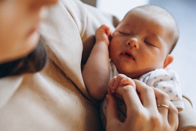 Baby Infant Mom Closeup