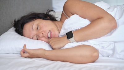 Bruxism Woman