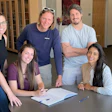 Gabriel Bowen, PhD (center), and fellow members of the Project FIND-EM team. Image courtesy of FIND-EM.