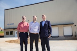 Hager Worldwide's leadership team (from left to right): Mark Schneider, Patrick Rouillard, and Patrick Hager.
