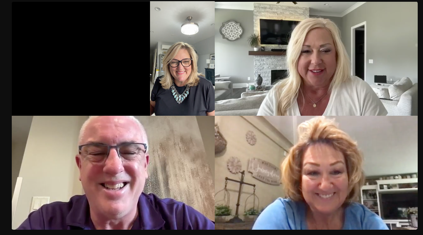 Clockwise from top left: Emme Sanders, Dana Watson, Tija Hunter and Kevin Henry