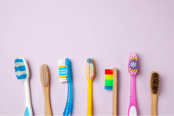 Colored Toothbrushes Adragan