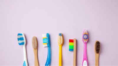Colored Toothbrushes Adragan