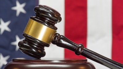 Gavel Us Flag