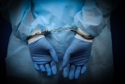Doctor Handcuffs Michael