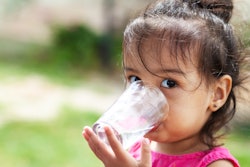 Girl Drinking Water Kaganskaya115