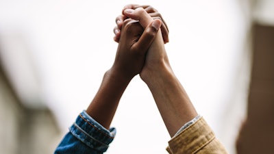 Hands Clasping