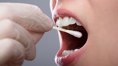 Saliva Test Woman