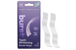 Burst Teeth Whitening Breath Strips. Image courtesy of Burst Oral Care.