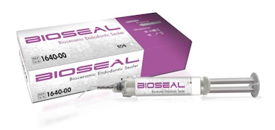 Bioseal Bioceramic Endodontic Sealer. Image courtesy of Essential Dental Systems.