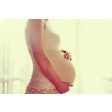 Pregnant Women Touching Belly