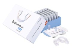 Opalescence Home Advanced teeth whitening trays. Image courtesy of Ultradent Products Inc.