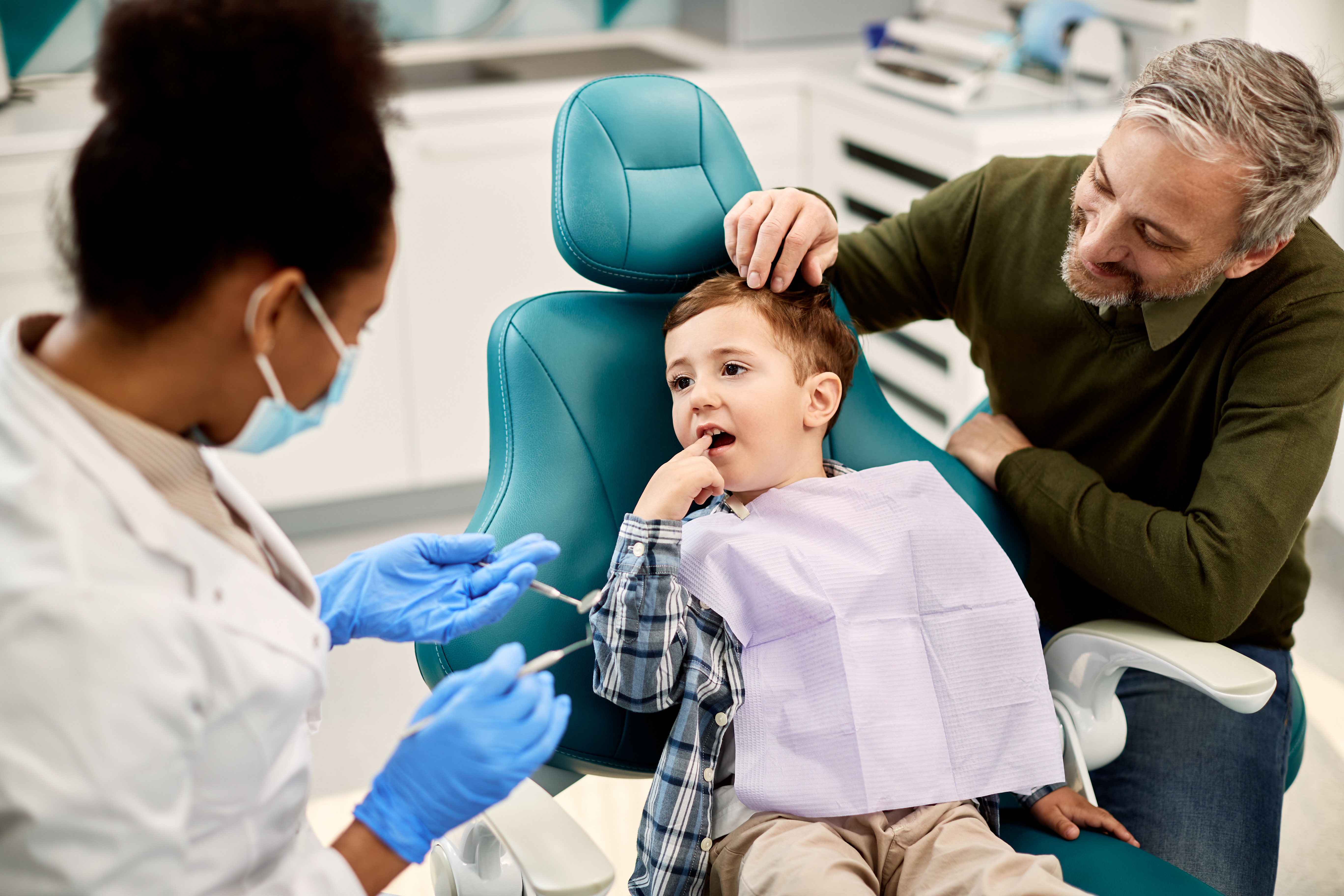 Boy Dentist Father