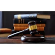 Law Books Gavel