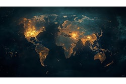 World Map Melon