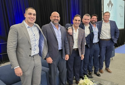 From left to right: Amir Moghaddam, co-founder of DDS Marketing; Dr. Tarek Aly, MBA, partner, Modern Smiles Dental Group and Community Dental Partners; Dr. Hisham Barakat, partner and chief clinical officer at Guardian Dentistry Partners; Josh Gwinn, co-founder and CEO of Optimize Practice Alliance; Nabil Fehmi, co-founder and chief operating officer of Westwind Integrated Health (moderator of the panel); Evan Barker, senior healthcare relationship manager at Old National Bank. Image courtesy of Beth Gaddis and Yankee Dental Congress Multi-Site 2025.
