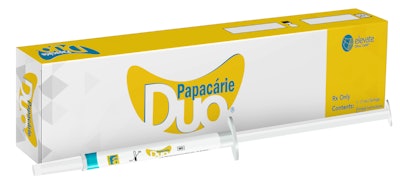 Papacarie Duo enzymatic gel. Image courtesy of Papacarie.
