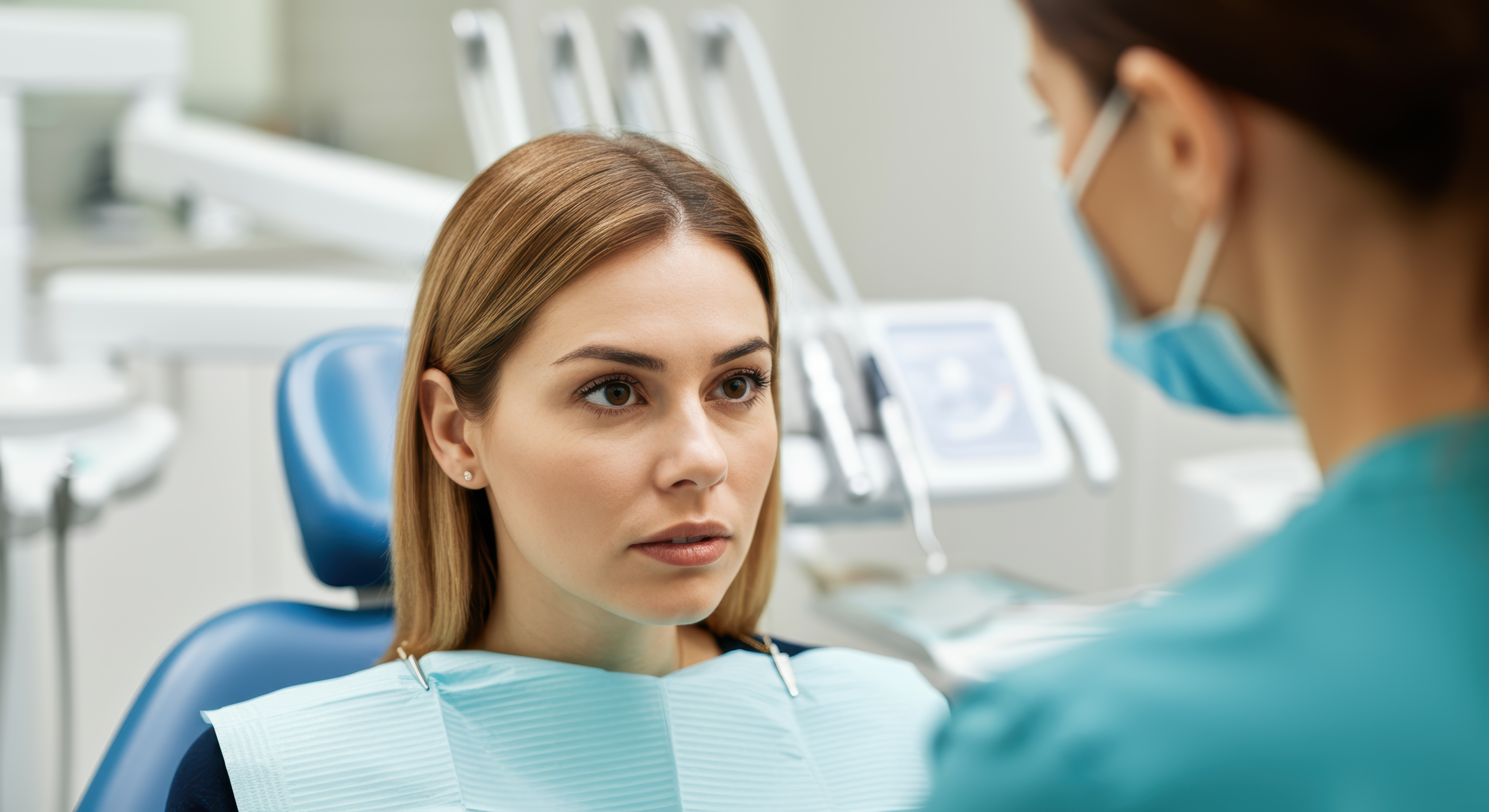 Patient Woman Listening Frei