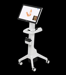 The Primescan 2 cart. Image courtesy of Dentsply Sirona.