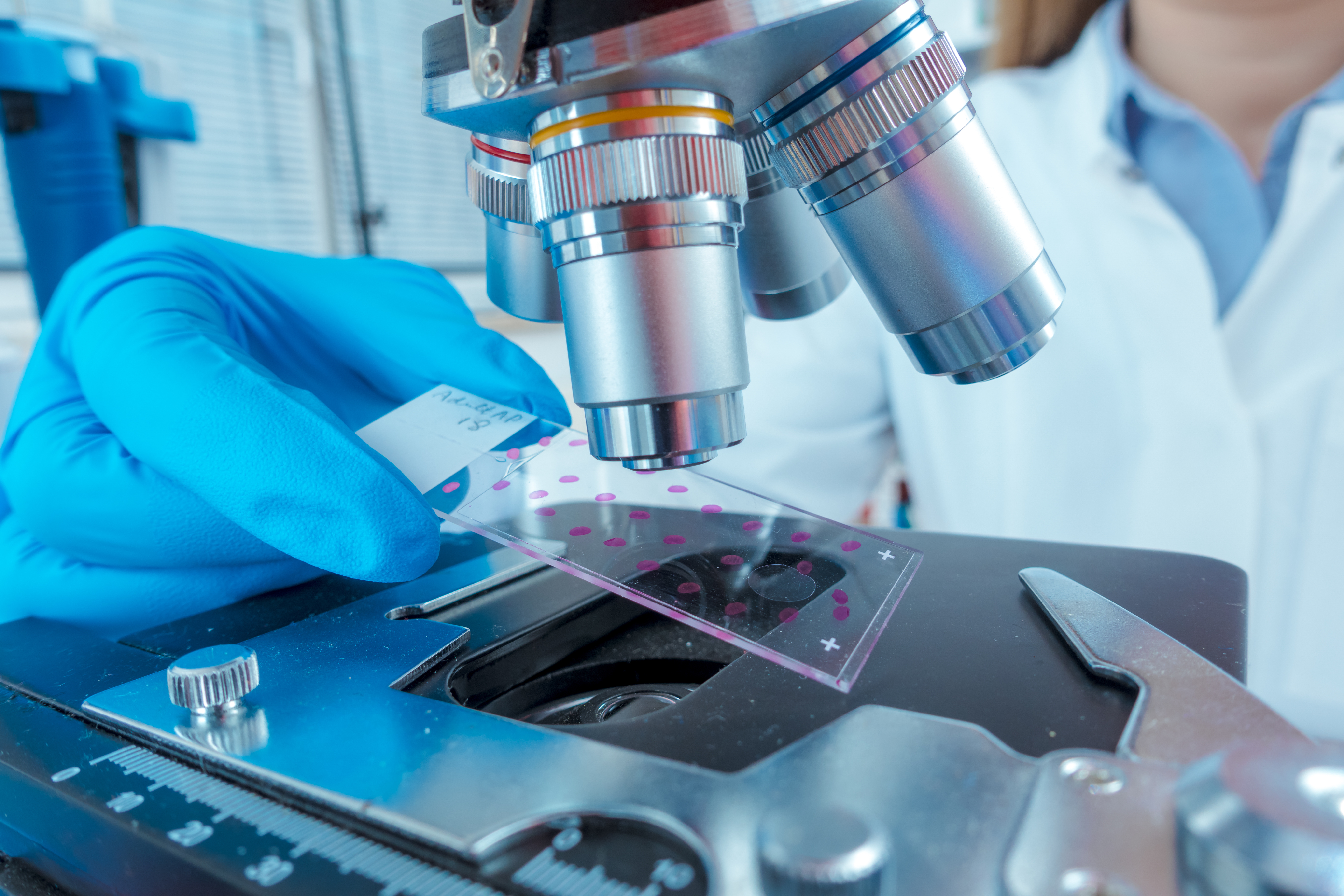 Lab Microscope Slide