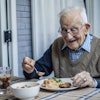 Older Man Eating Svetlana