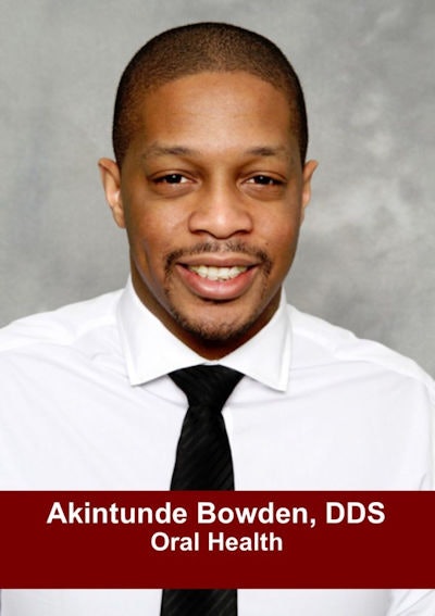 Dr. Akintunde Bowden. Image courtesy of Milwaukee Health Services Inc.
